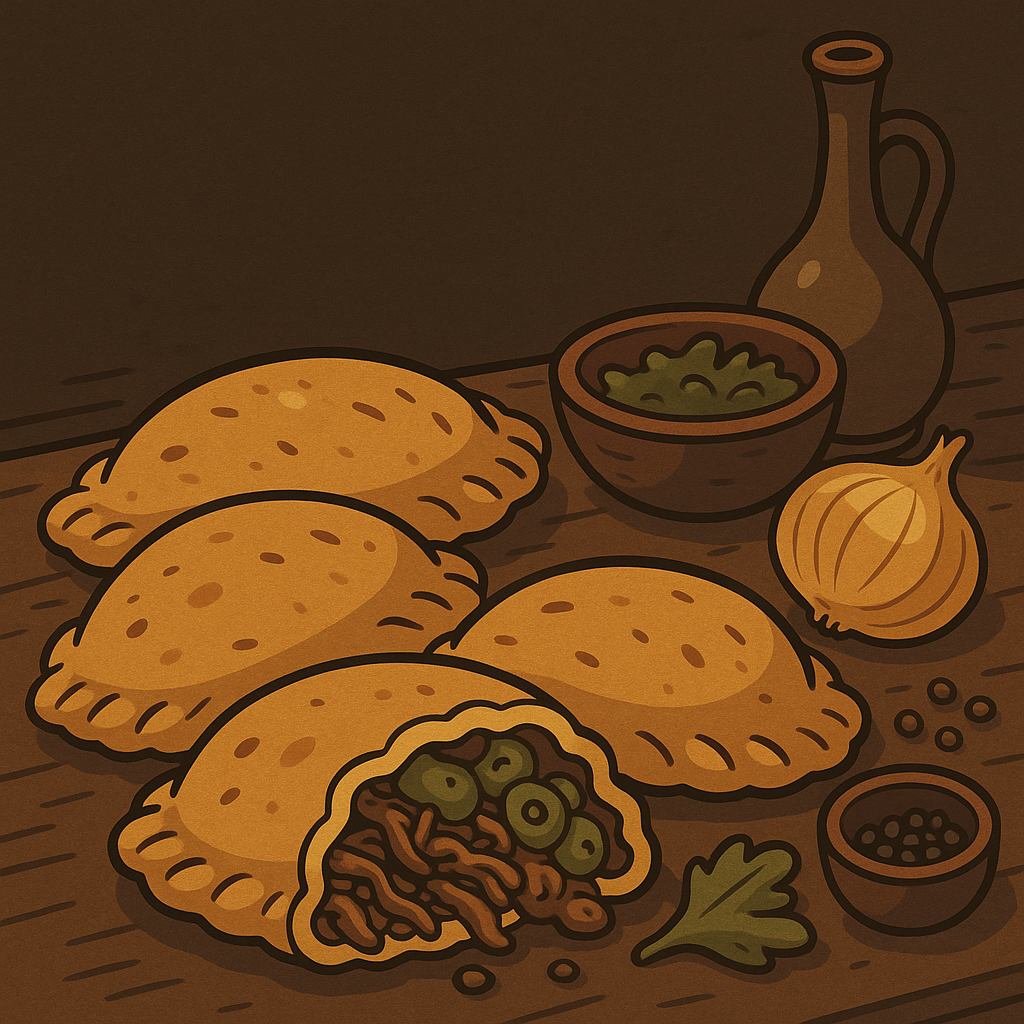 empanadas de carne de zombie